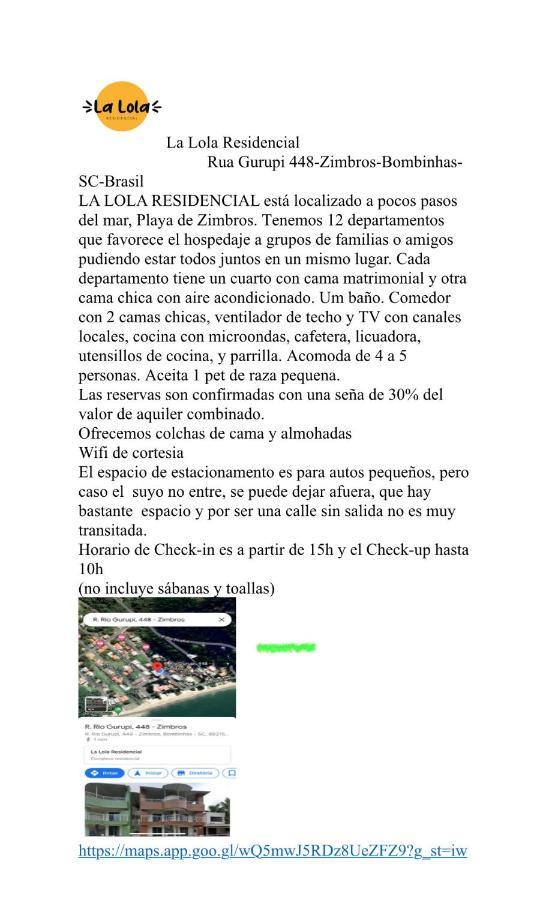 דירות בומבינאס La Lola Residencial מראה חיצוני תמונה